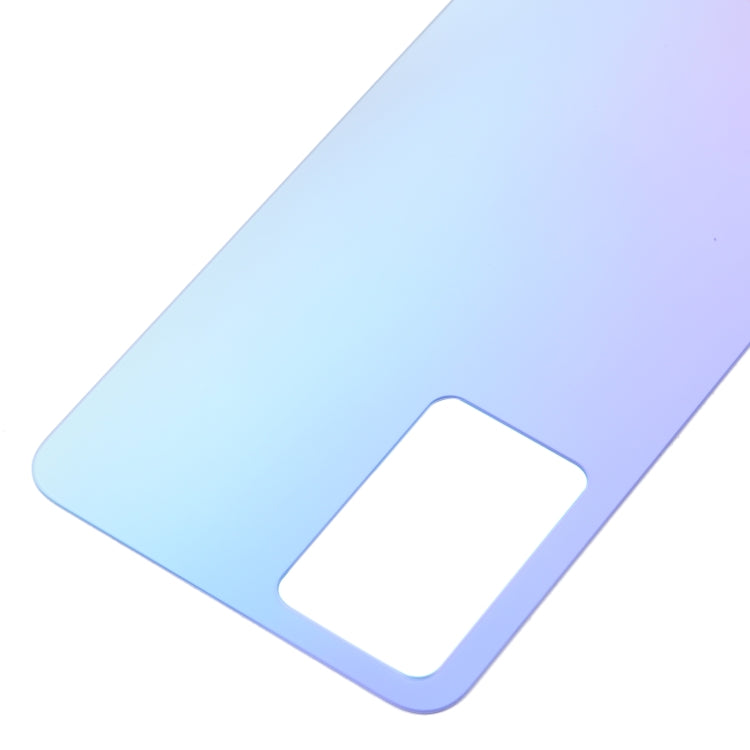 Tapa Trasera de la Batería de Cristal Para Oppo Reno 7 Pro 5G (Azul)