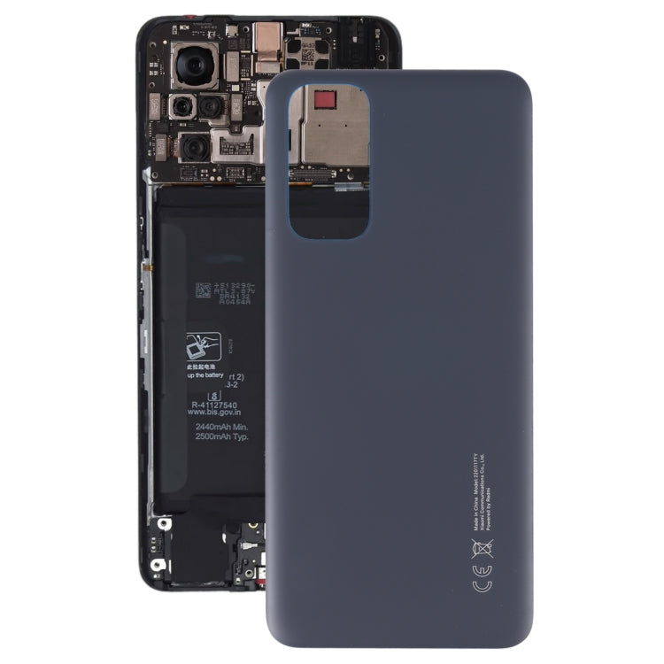 Cache arrière de batterie d'origine pour Xiaomi Redmi Note 11 / Redmi Note 11s (Noir)