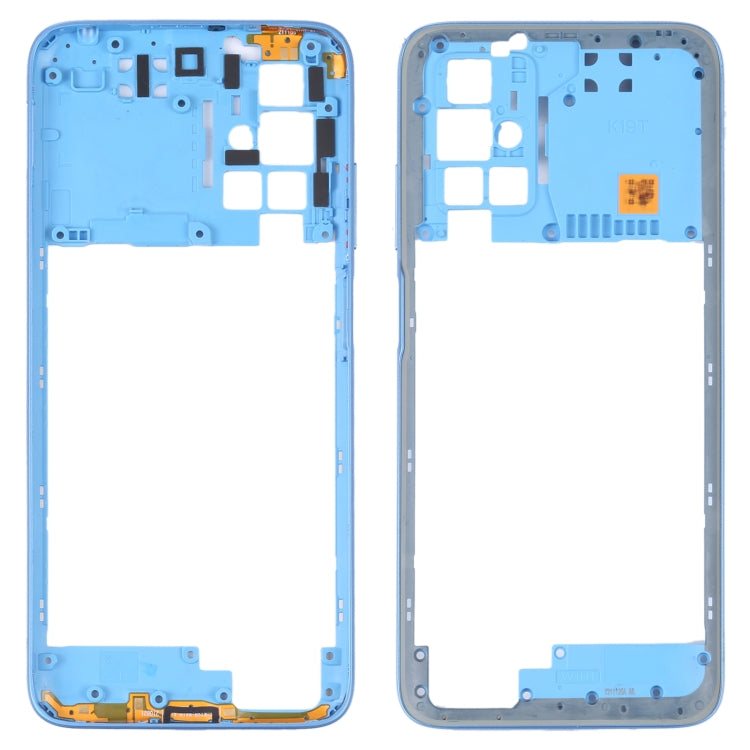 Plaque de cadre intermédiaire pour Xiaomi Redmi 10 / Redmi 10 Prime / Redmi Note 11 4G / Redmi 10 2022 (Bleu)
