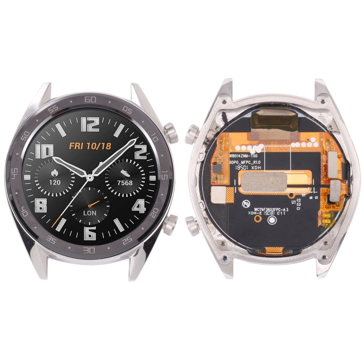 Pantalla LCD Original y Montaje Completo con Marco Para Huawei Watch GT 1 46 mm FTN-B19 (Plata)