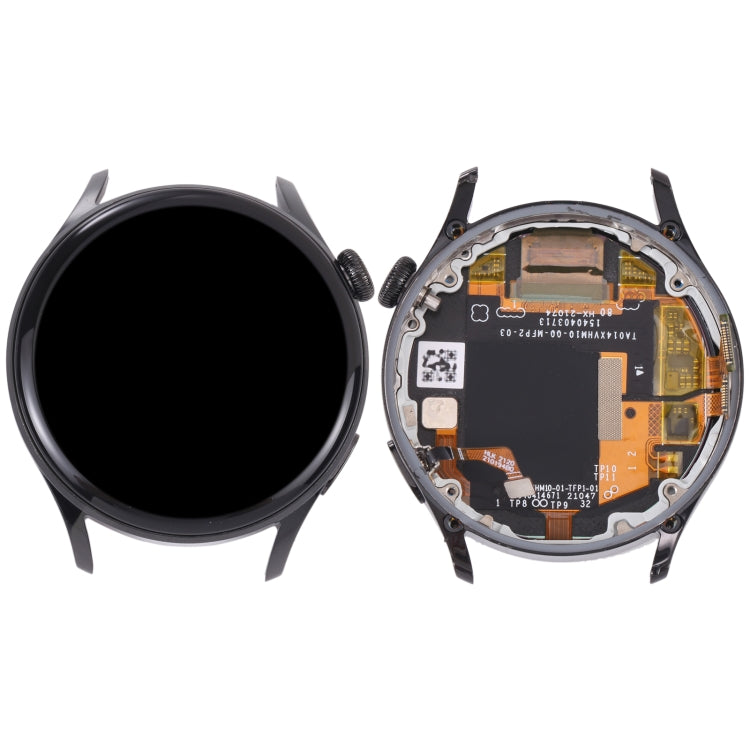 Pantalla LCD Original y Montaje Completo con Marco Para Huawei Watch 3 (Negro)