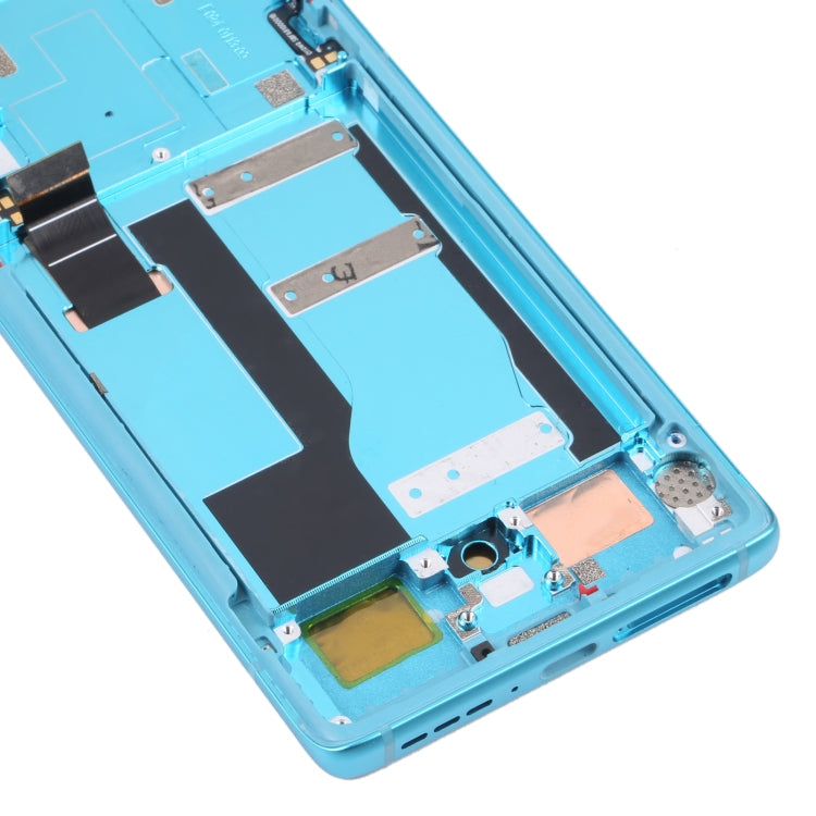 Pantalla LCD Original y Montaje Completo con Marco TCL 20 Pro 5G T810H (Azul)