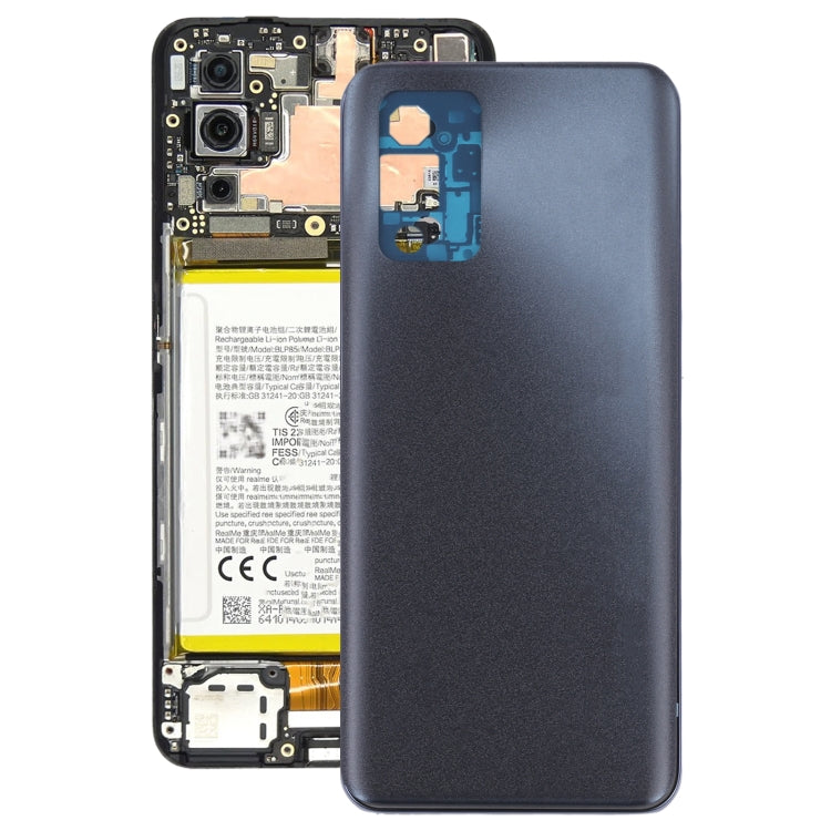 Original Battery Back Cover + Middle Frame for Oppo Realme Q3 Pro 5G / Realme Q3 Pro Carnival (Black)