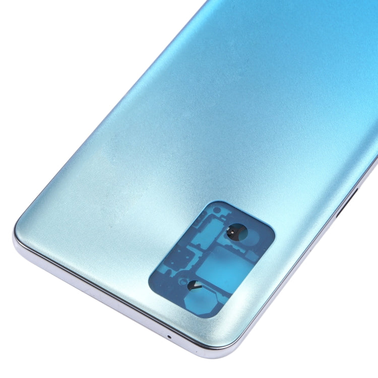Coque arrière de batterie d'origine + cadre central pour Oppo Realme Q3 Pro 5G / Realme Q3 Pro Carnival (Bleu)