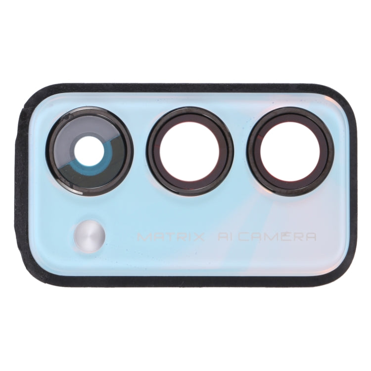 Cadre d'objectif de caméra arrière pour Oppo Realme Q3 Pro 5G / Realme Q3 Pro Carnival (Bleu)