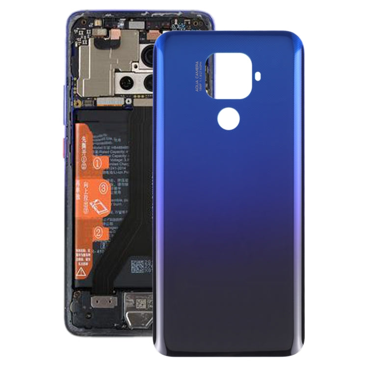 Tapa Trasera de la Batería Para Huawei Mate 30 Lite (Azul)