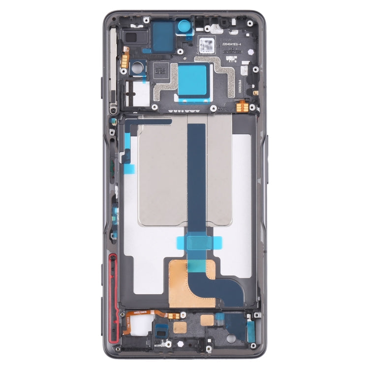 Front Housing LCD Frame Bezel Plate For Xiaomi Redmi K50 Gaming (Black)