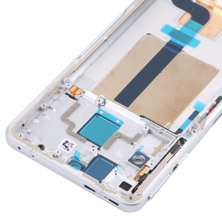 Placa de Bisel de Marco LCD Para juegos Xiaomi Redmi K50 (Blanco)