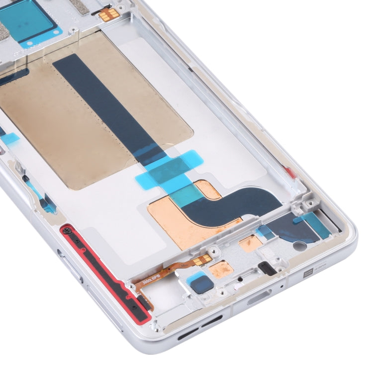 Placa de Bisel de Marco LCD Para juegos Xiaomi Redmi K50 (Blanco)