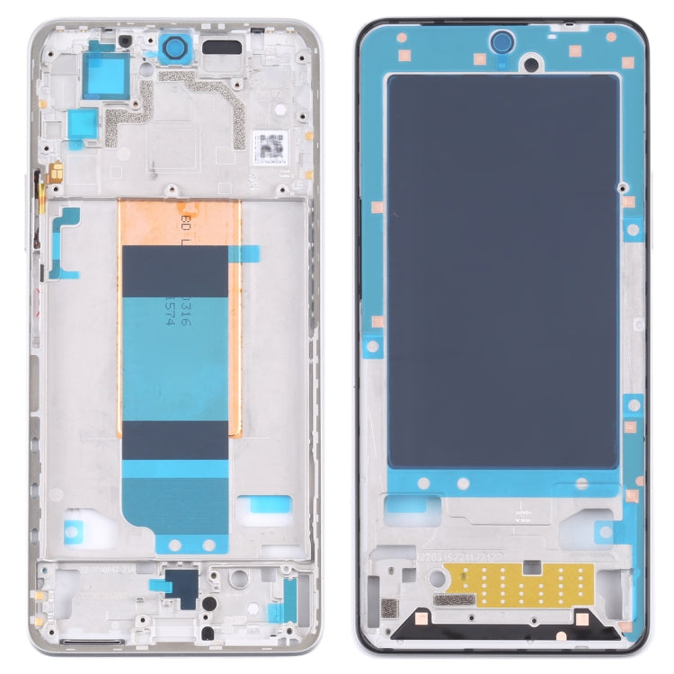 Carcasa Delantera Marco LCD Placa de Bisel Para Xiaomi Redmi K40 (Plata)