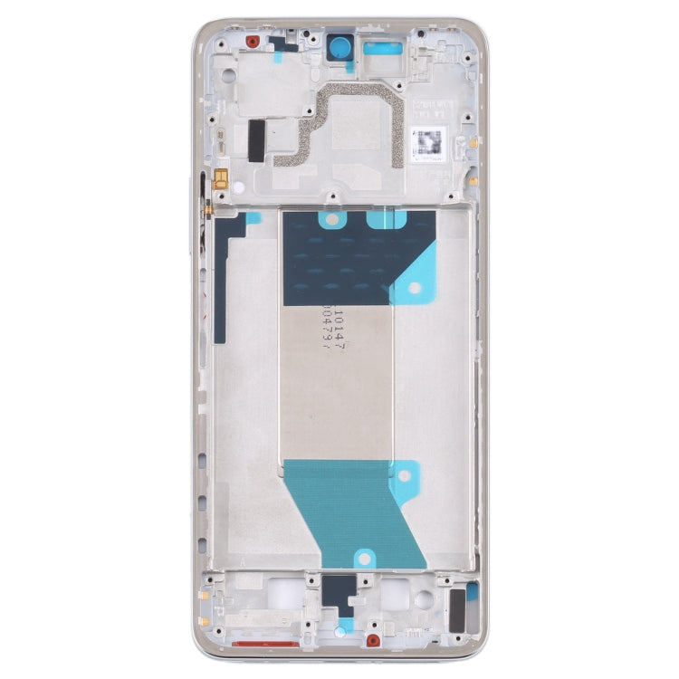 Front Housing Frame LCD Bezel Plate for Xiaomi Redmi K50 (Silver)