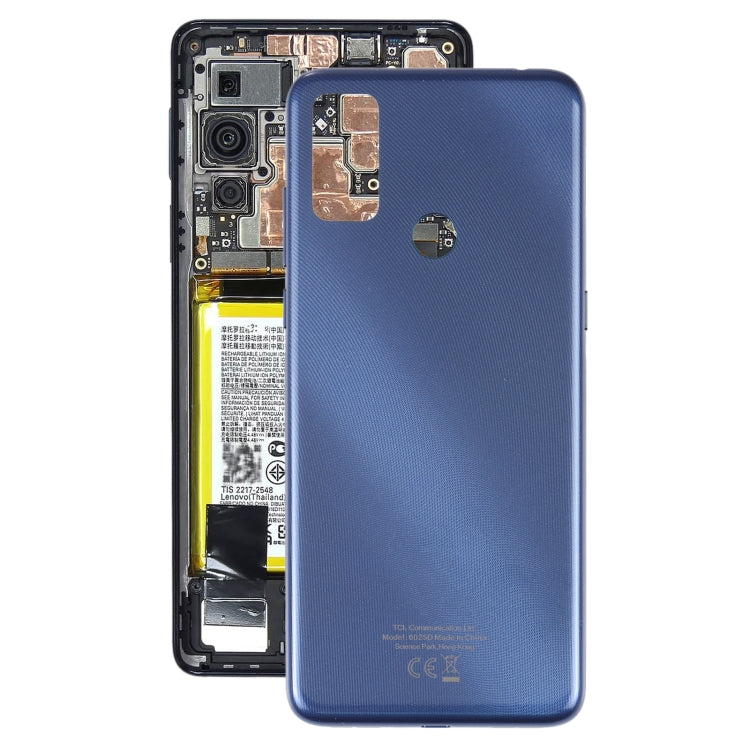 Cache arrière de batterie d'origine pour Alcatel 1S 2021 6025H (Bleu)