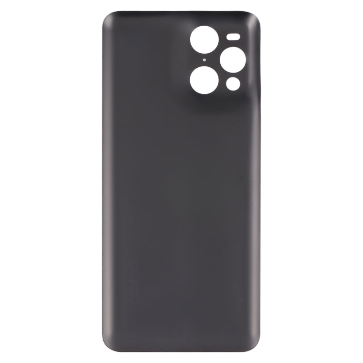 Couvercle de batterie arrière pour Oppo Find X3 Pro / Find X3 (noir)