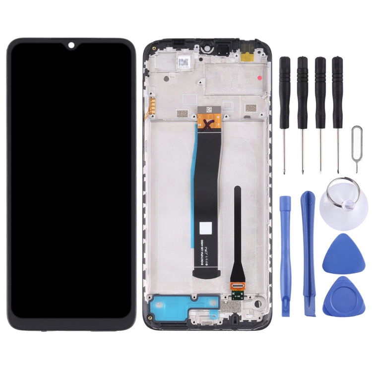 Original LCD Screen and Digitizer Complete with Frame for Xiaomi Redmi 10C / Redmi 10 India
