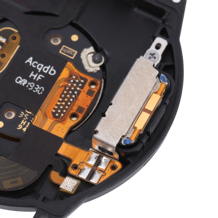 Coque arrière d'origine avec câble flexible de capteur de fréquence cardiaque + vibreur pour Huawei Watch GT 2 46mm