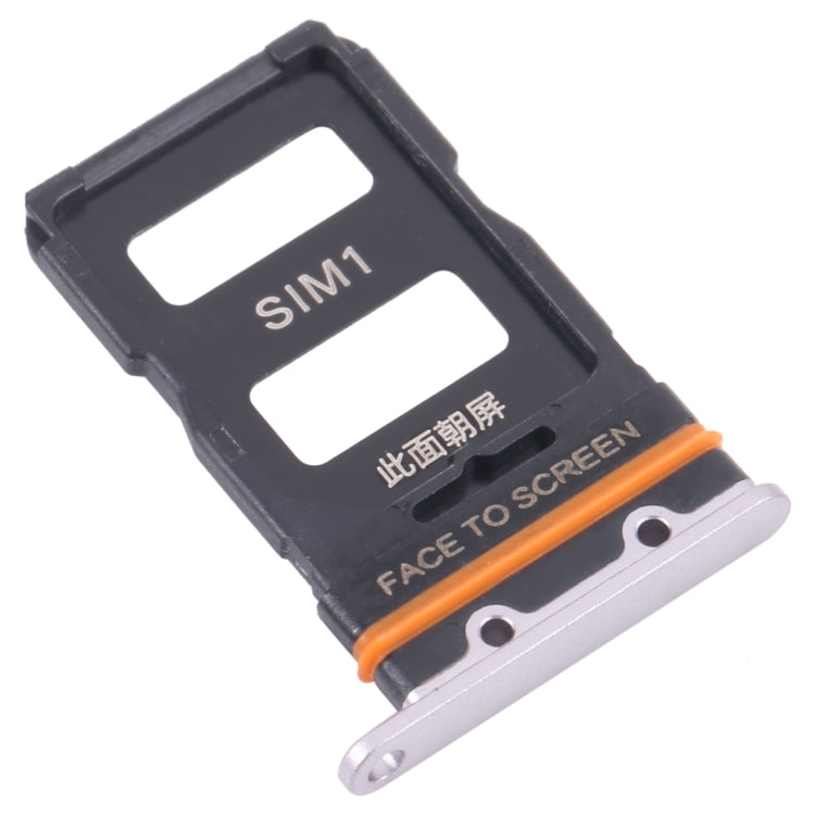 SIM Card Tray + SIM Card Tray for Xiaomi 12 / 12X (Silver)
