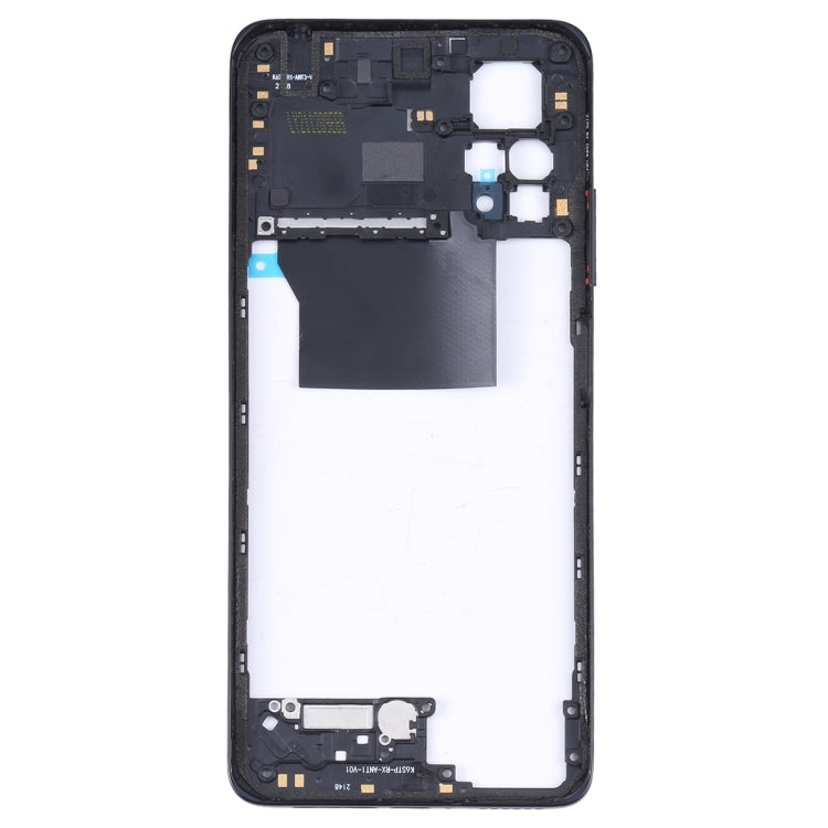 Placa de Bisel de Marco Medio Para Xiaomi Poco X4 Pro 5G / Redmi Note 11E Pro (Negro)