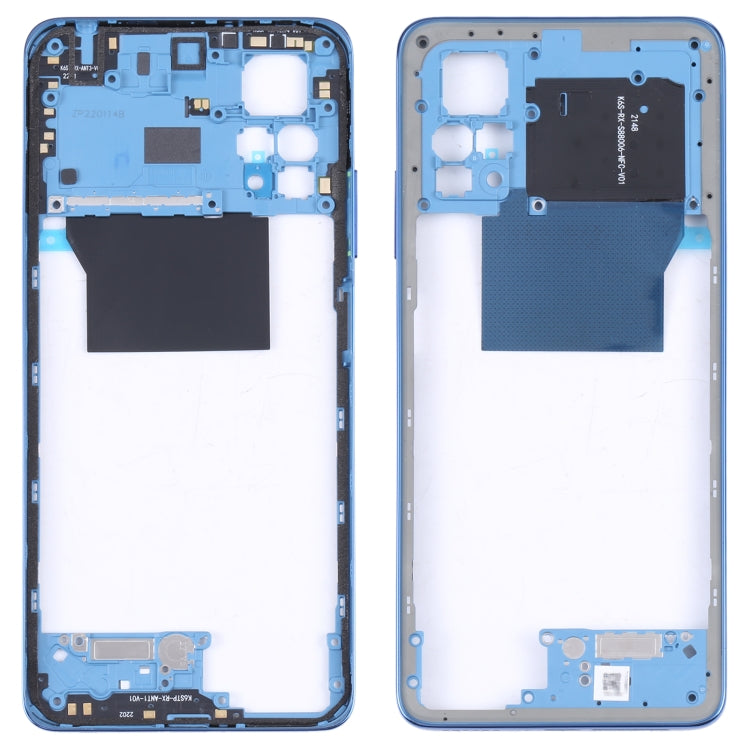 Middle Frame Bezel Plate for Xiaomi Poco X4 Pro 5G / Redmi Note 11E Pro (Dark Blue)