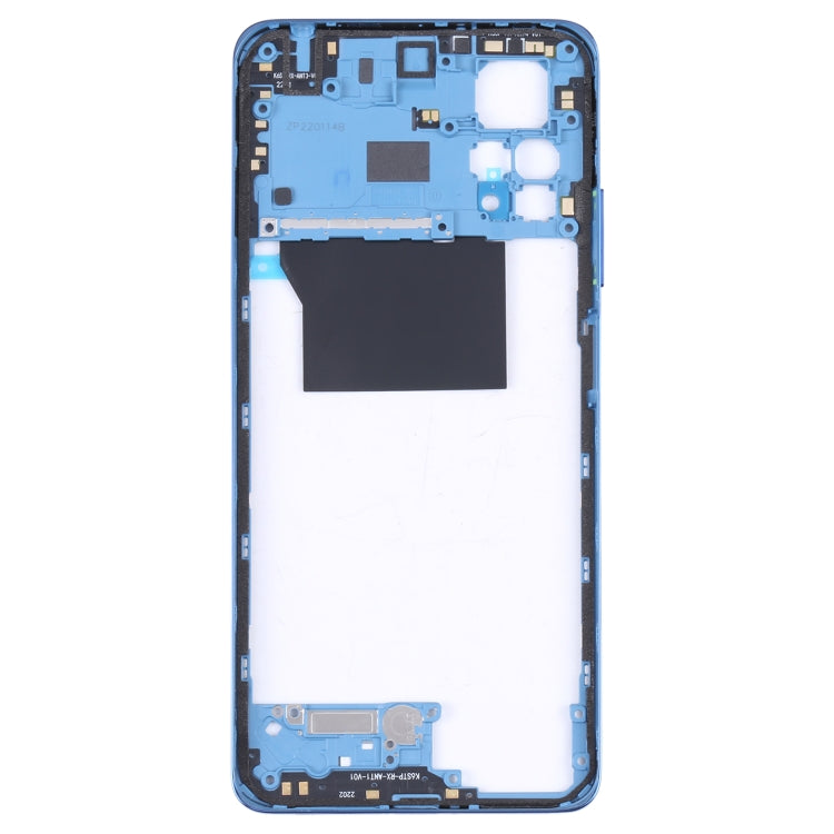 Middle Frame Bezel Plate for Xiaomi Poco X4 Pro 5G / Redmi Note 11E Pro (Dark Blue)