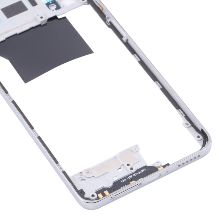 Middle Frame Bezel Plate for Xiaomi Poco X4 Pro 5G / Redmi Note 11E Pro (Silver)