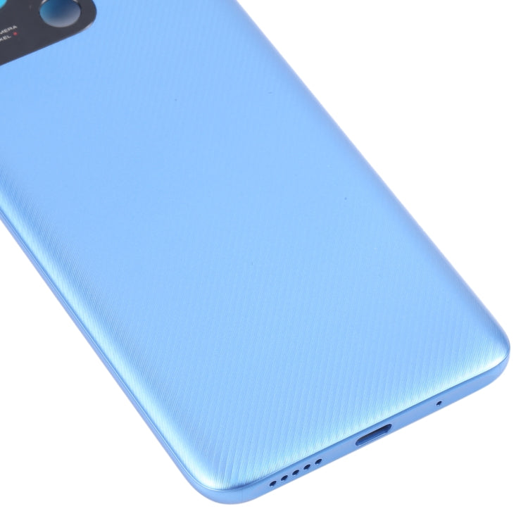 Tapa Trasera de Batería Original Para Xiaomi Redmi 10C / Redmi 10 India / Redmi 10 Power (Azul)