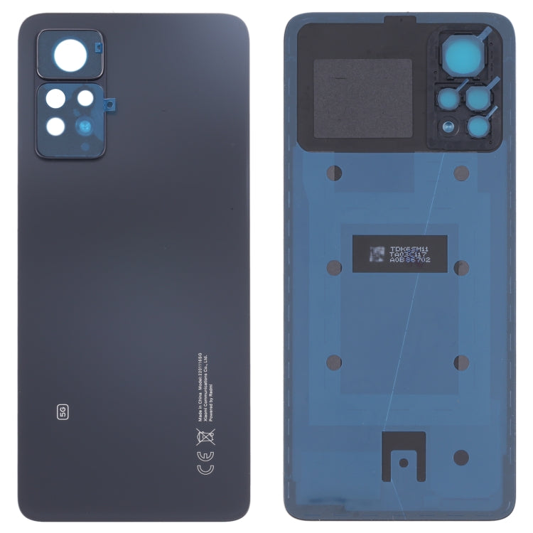 Coque arrière de batterie d'origine pour Xiaomi Redmi Note 11 Pro 5G 21091116I 2201116SG (Noir)