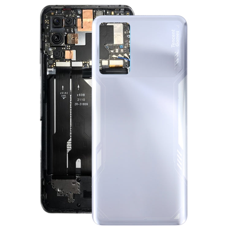 Back Battery Cover ZTE Nubia Red Magic 6R NX666J (Silver)