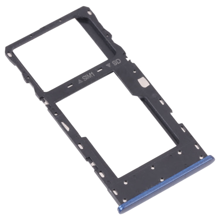 Sim Card Bandeil + Micro SD Card Tray TCL PLEX T780H (Blue)