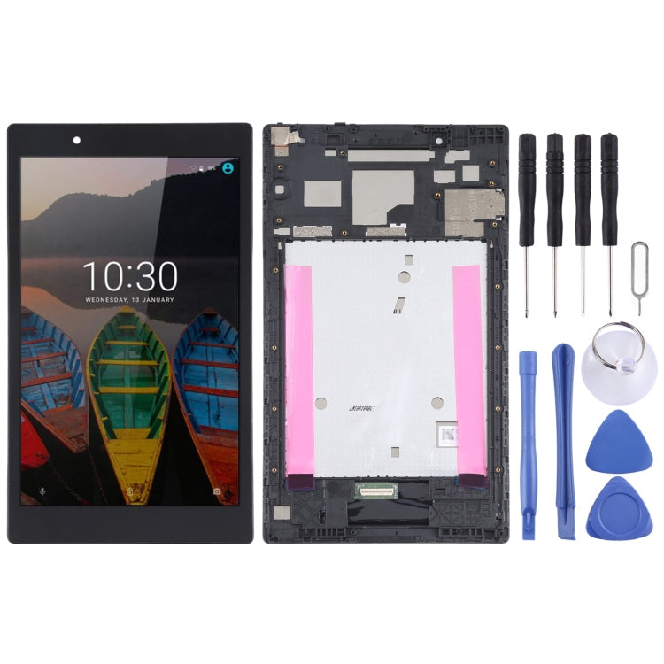 Complete LCD Screen and Digitizer Assembly with Frame For Lenovo Tab 3 8 Plus TB-8703X TB-8703 TB-8703F TB-8703N