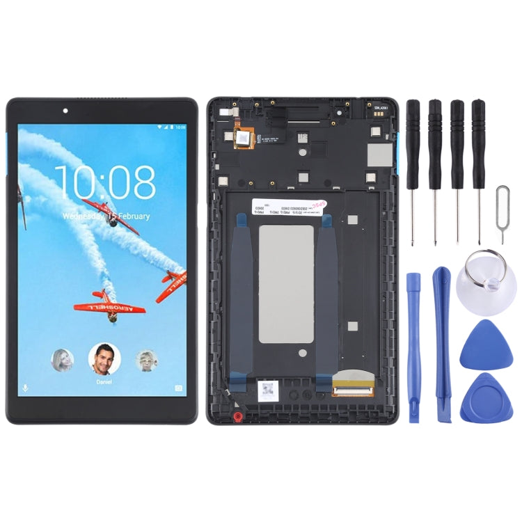 Complete LCD Screen and Digitizer Assembly with Frame For Lenovo Tab E8 TB-8304F1 TB-8304F