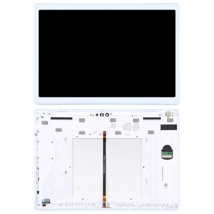 Montaje Completo de Pantalla LCD y Digitalizador con Marco Para Lenovo Tab 5 Plus / M10 TB-X605L TB-X605F TB-X605M TB-X605 (Blanco)