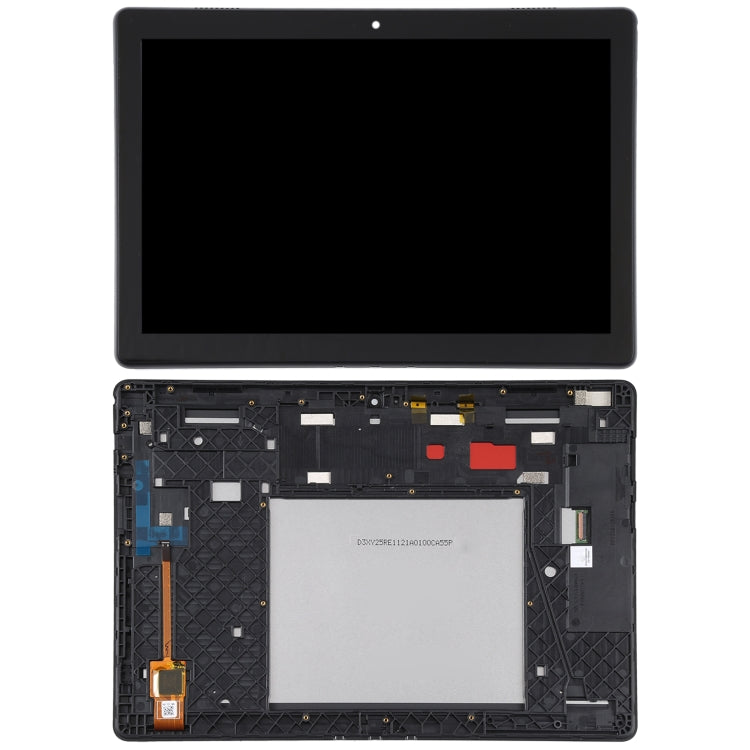 LCD Screen and Digitizer Full Assembly with Frame for Lenovo Tab M10 HD TB-X505L TB-X505 TB-X505F (Black)