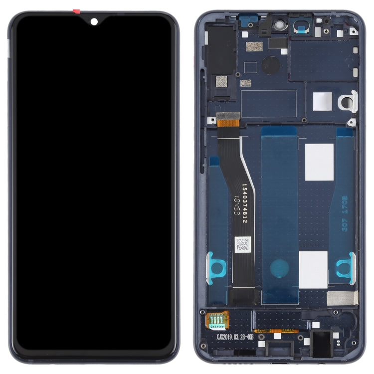 LCD Screen and Digitizer Full Assembly with Frame for Lenovo Z5S L78071 (Grey)