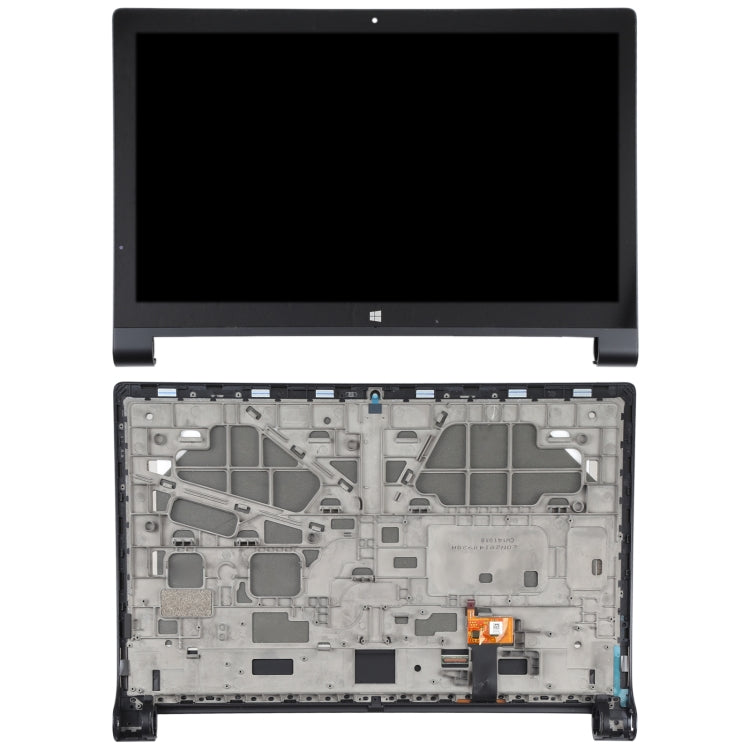 LCD Screen and Digitizer Full Assembly with Frame for Lenovo Yoga Tablet 2 Pro 1371F (Black)