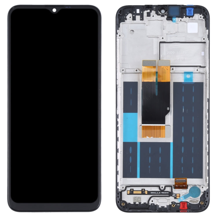 Full Screen TFT + Touch Digitizer with Frame Nokia G10 / G20 (Black)
