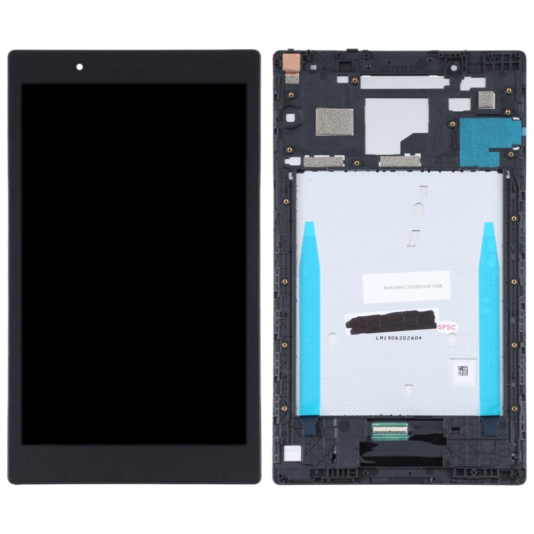 LCD Screen and Digitizer Full Assembly with Frame for Lenovo 8504 8504F 8504X TB-8504N (Black)
