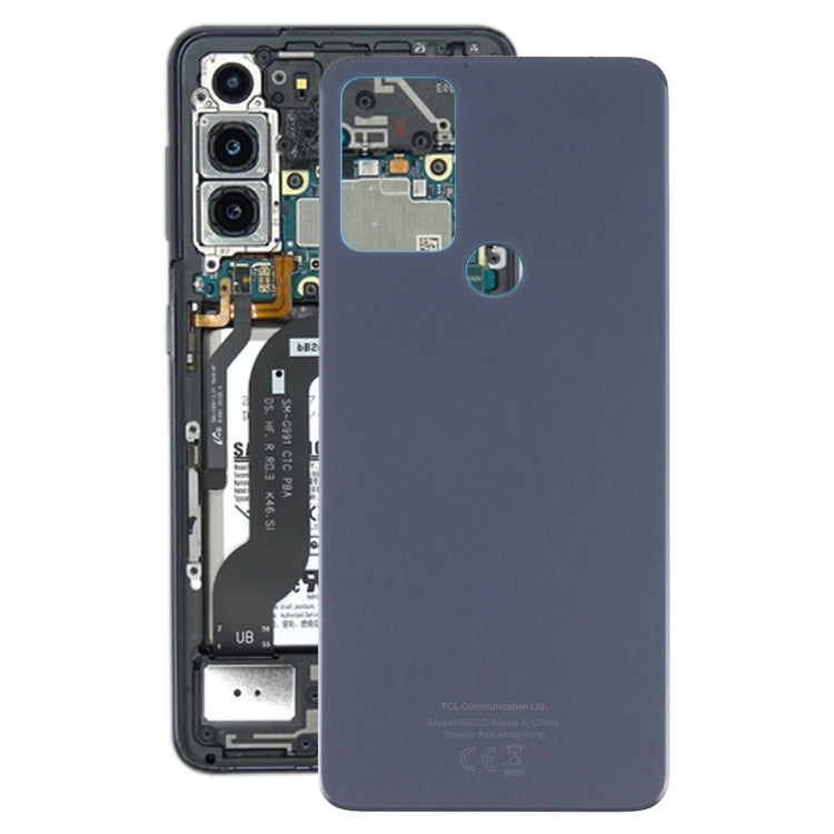 Battery Back Cover with Camera Lens for Alcatel 1V 2021 6002A 6002D (Grey)