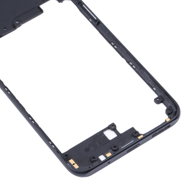 Plaque de lunette de cadre moyen d'origine pour Xiaomi Poco M3 Pro 5G M2103K19PG M2103K19PI (noir)