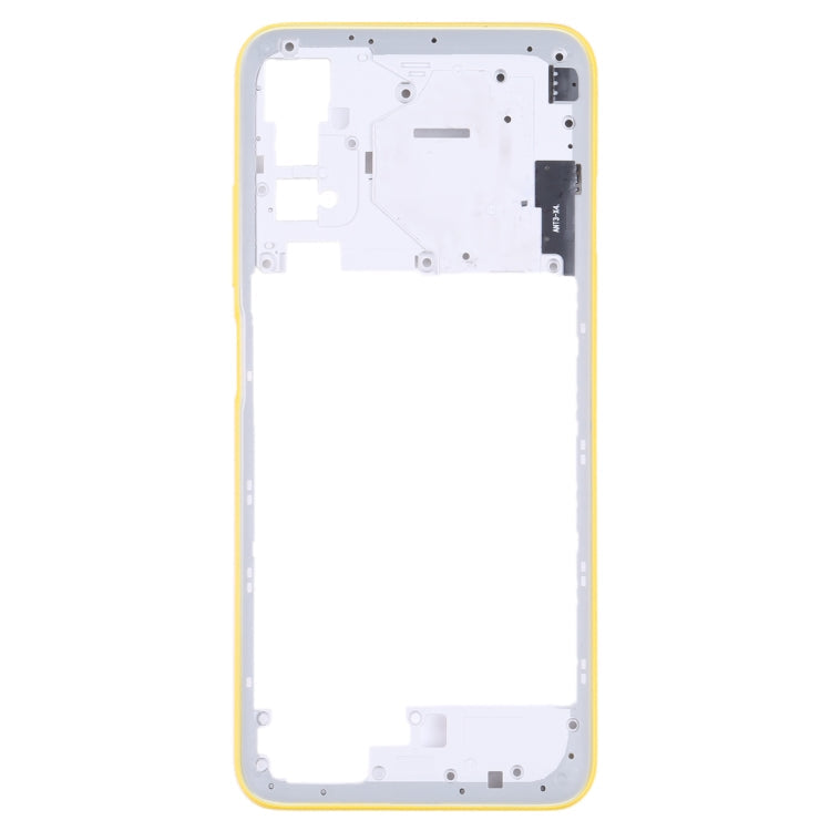 Placa de Bisel de Marco Medio Original Para Xiaomi Poco M3 Pro 5G M2103K19PG M2103K19PI (Amarillo)