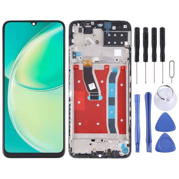 Original LCD Screen and Digitalizador Full Assembly with Frame for Huawei Nova Y60