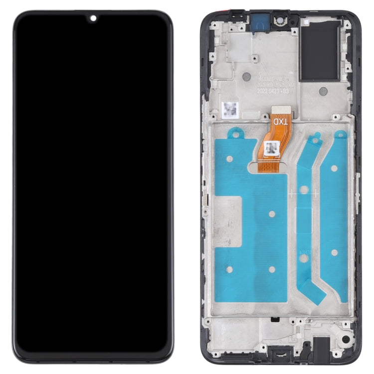 Original LCD Screen and Digitalizador Full Assembly with Frame for Honor X7