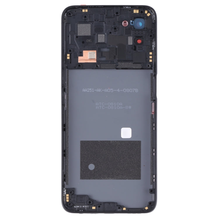 Battery Back Cover with Middle Frame for Oppo A56 5G (Black)