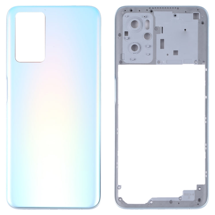 Battery Back Cover with Middle Frame for Oppo A36 / A76 (Blue)