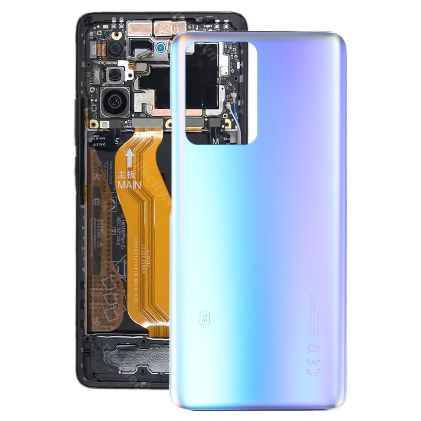 Battery Cover Back Cover Xiaomi 11T / 11T Pro Blue