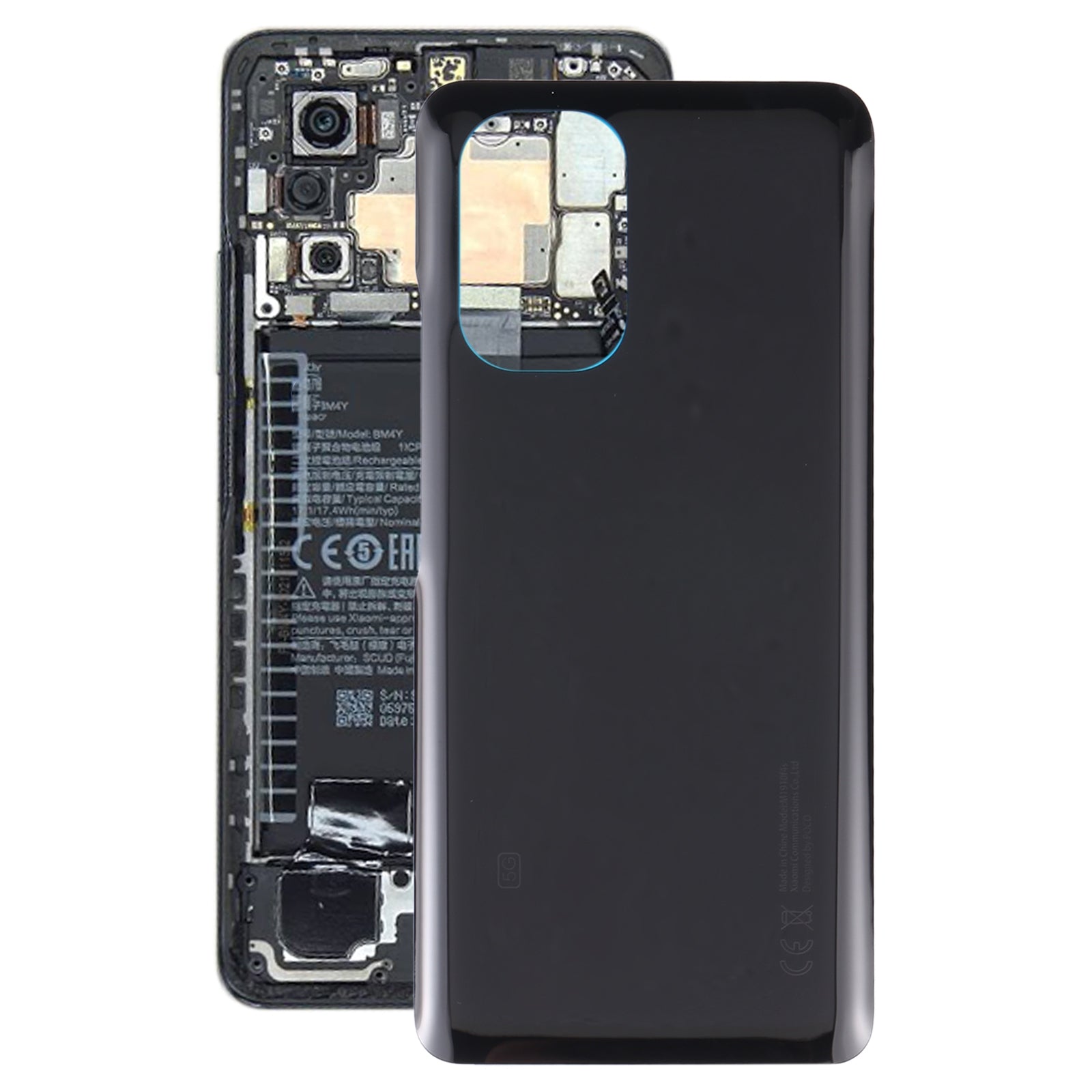 Tapa Bateria Back Cover Xiaomi Poco F3 Negro