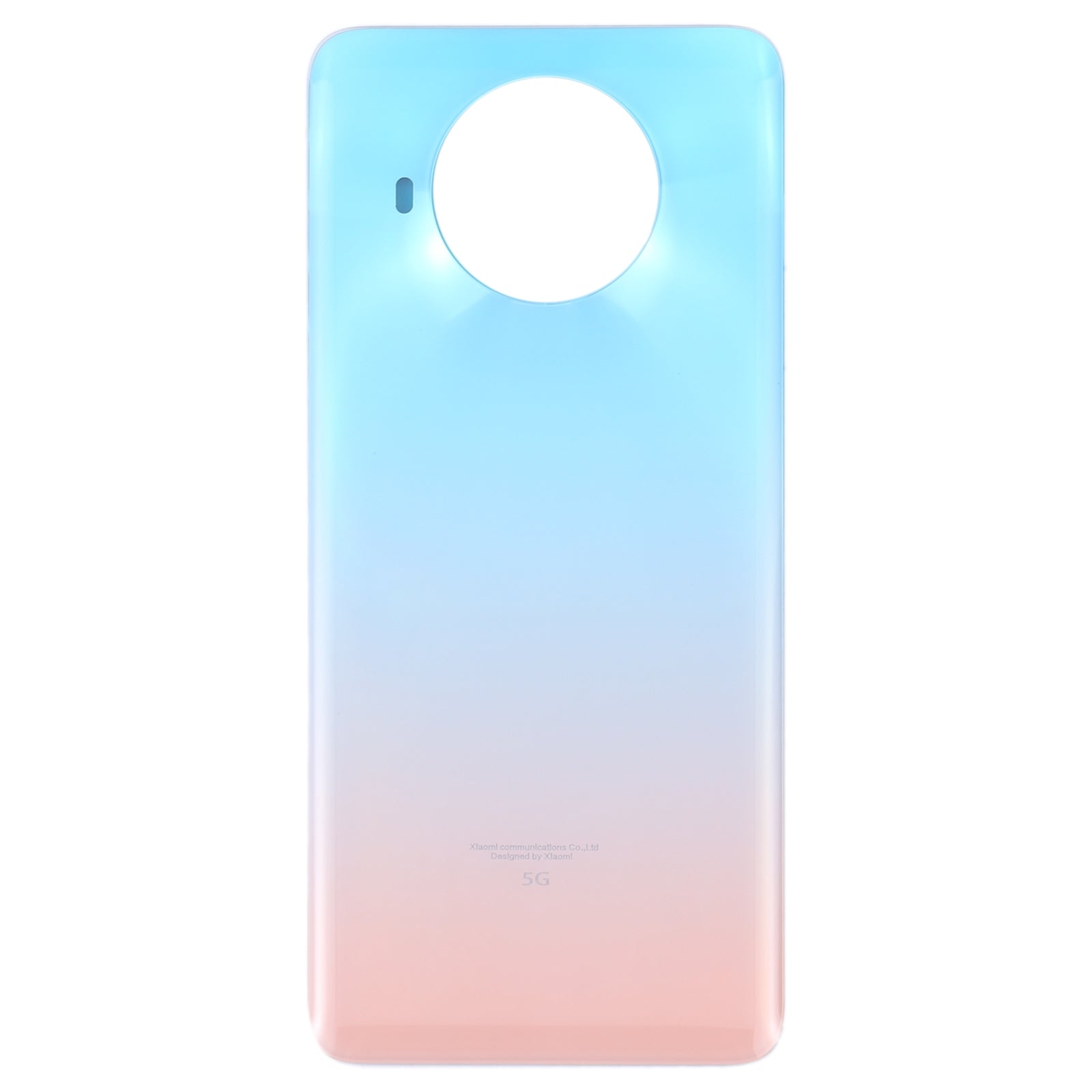 Cache Batterie Cache Arrière Xiaomi Redmi Note 9 Pro 5G / Mi 10T Lite 5G Bleu