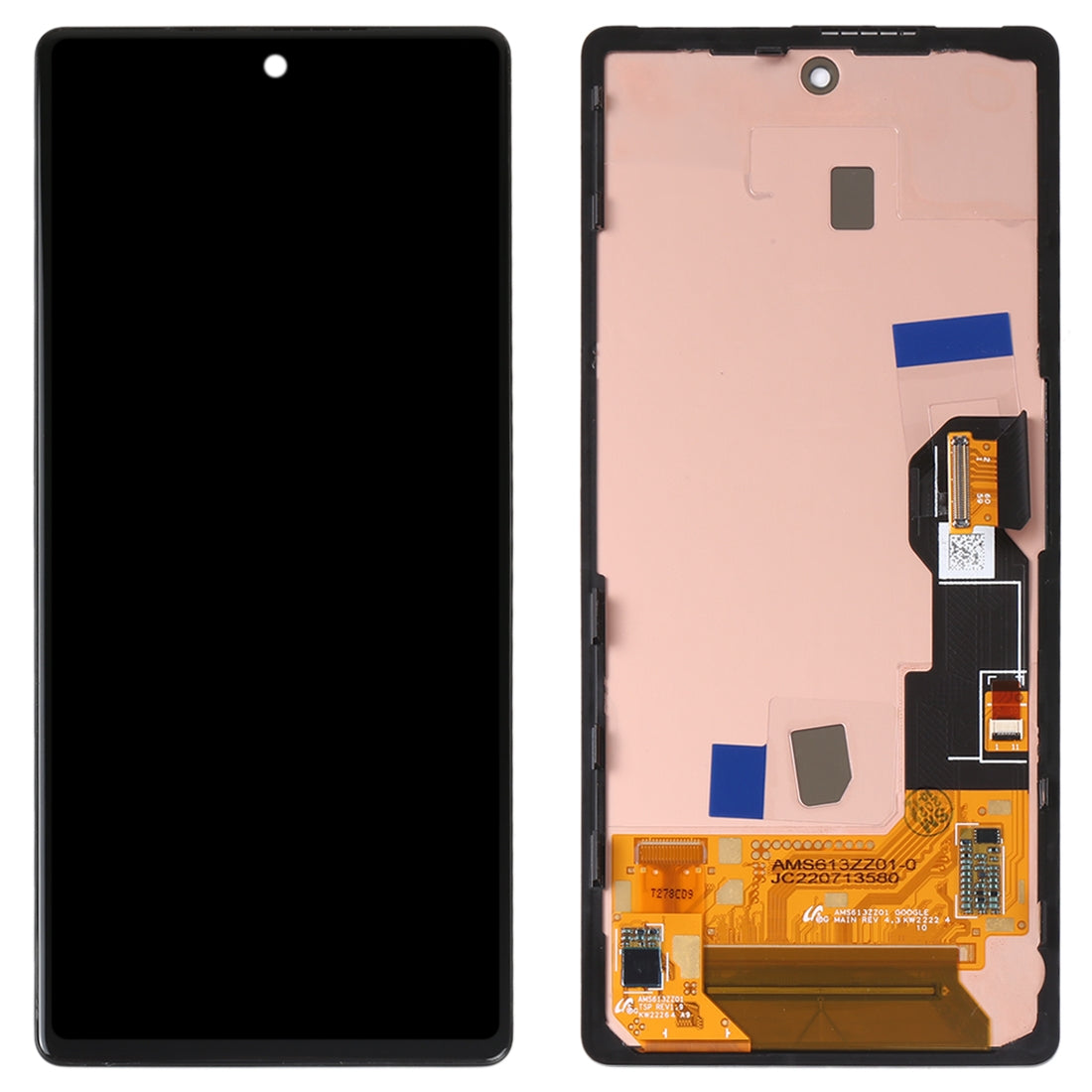 Pantalla Completa + Tactil Digitalizador Google Pixel 6A GX7AS GB62Z G1AZG Negro