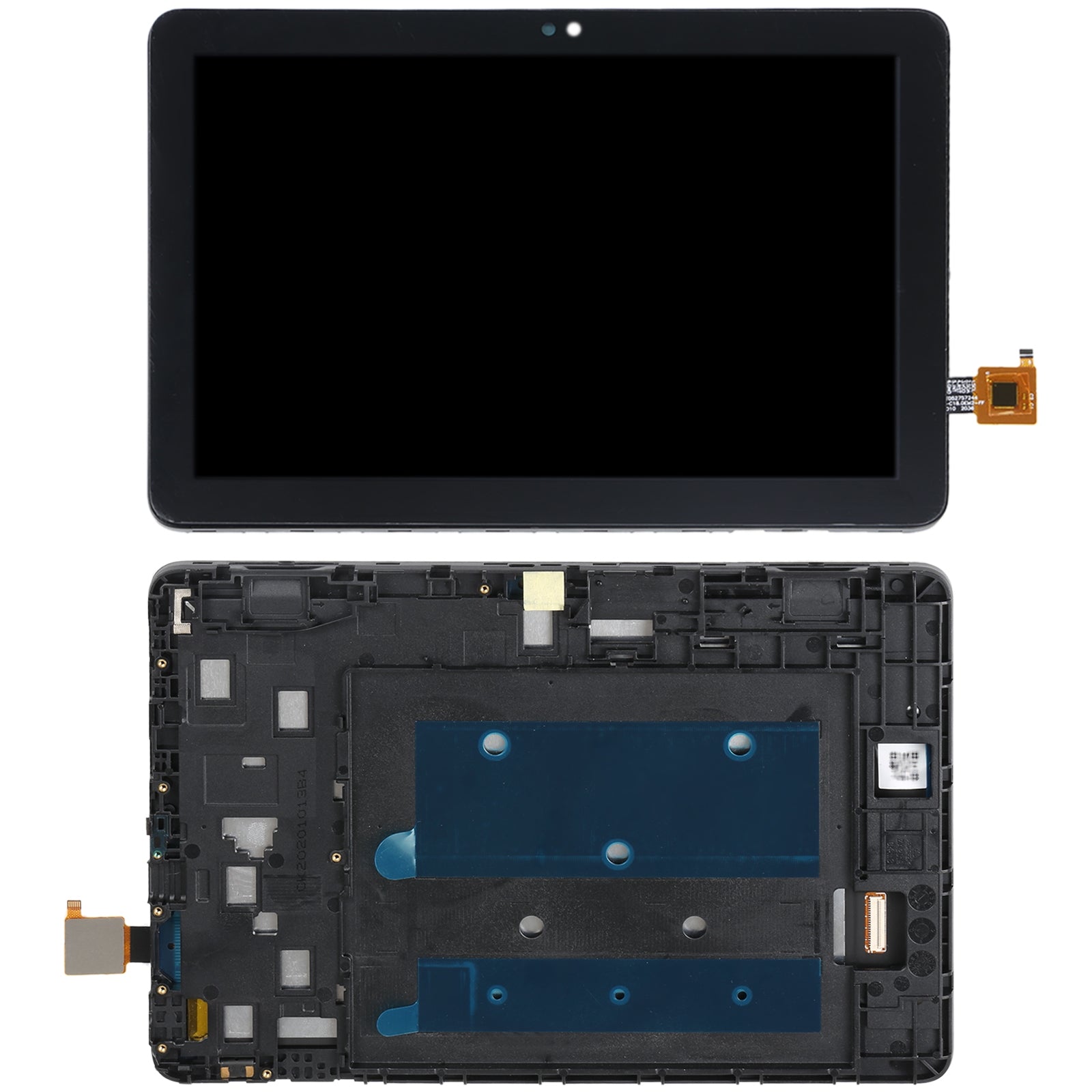 Plein Ecran LCD + Tactile + Châssis Amazon Kindle Fire HD 8 Plus / HD 8 2020 / Kids 10th gen Noir