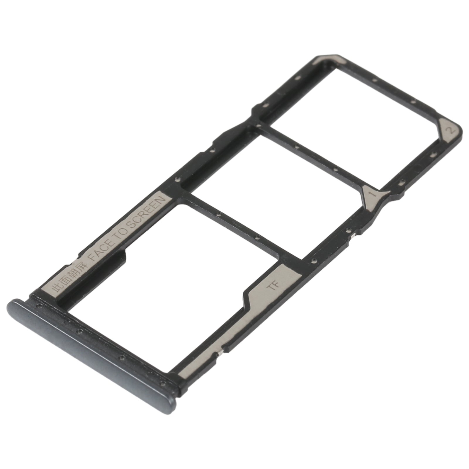 Plateau porte-carte SIM Micro SIM / Micro SD Xiaomi Redmi 10 5G Noir