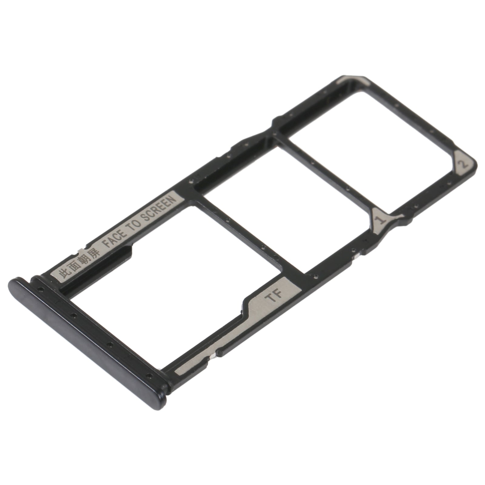 SIM Holder Tray Micro SIM / Micro SD Xiaomi Redmi 10A Black